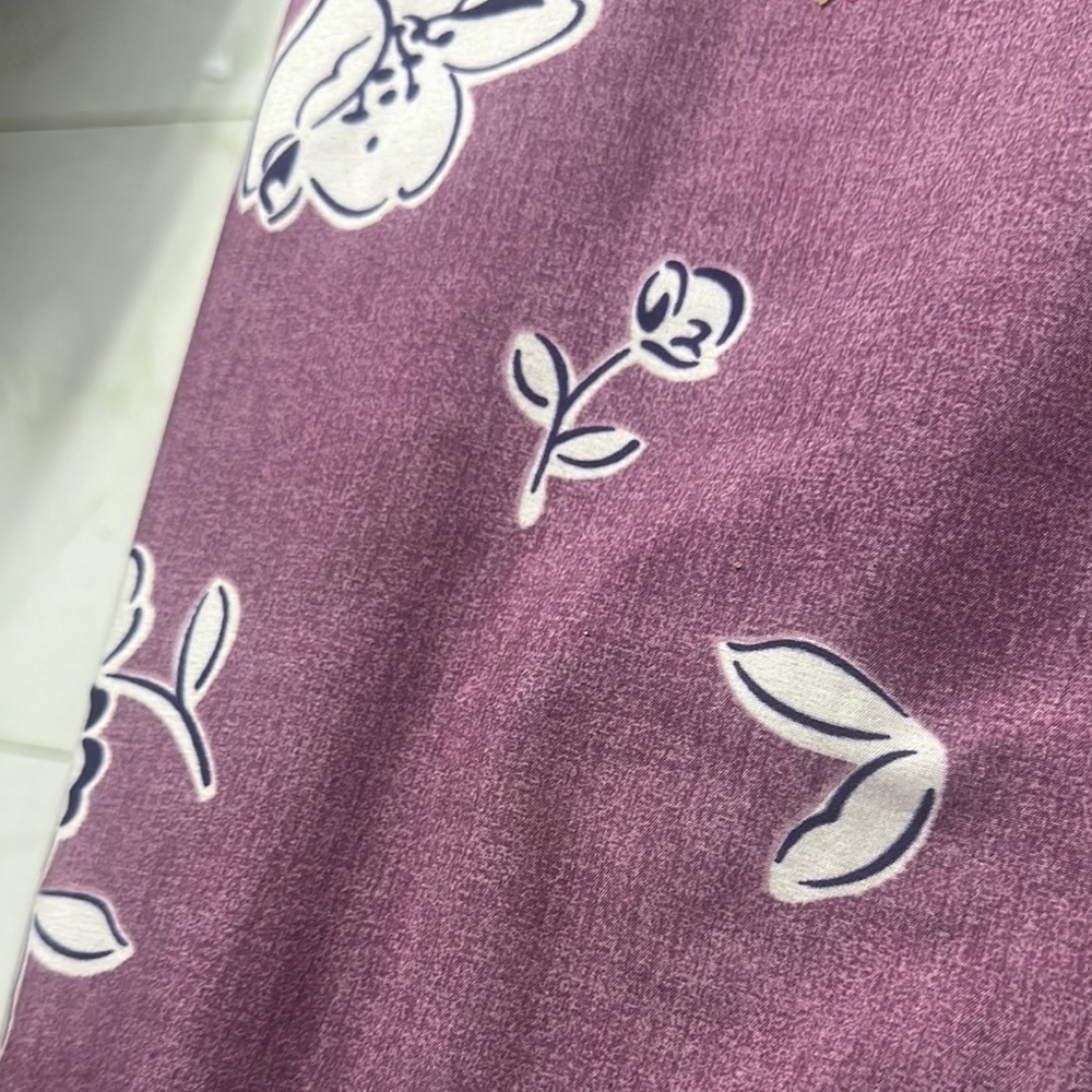 Floral Purple Skirt